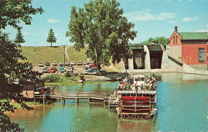 AuSable River Queen - Postcard (newer photo)